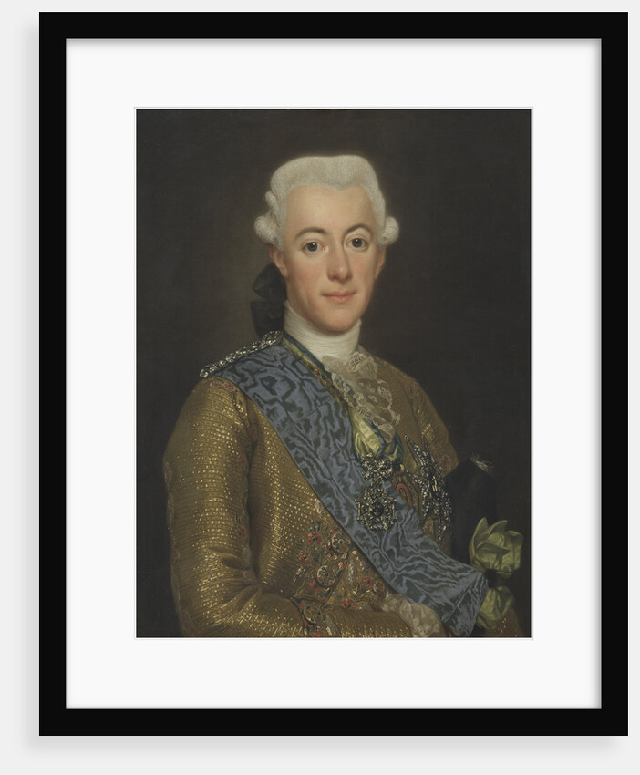 Portrait of King Gustav III of Sweden, 1775 by Anonymous