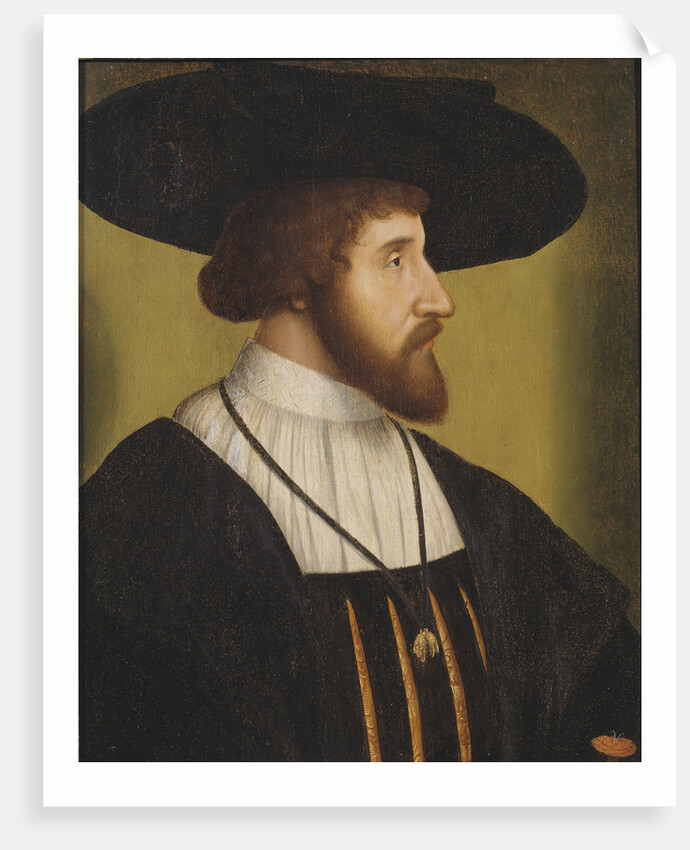 Portrait of the King Christian II of Denmark, First Half of 16th cen by Anonymous