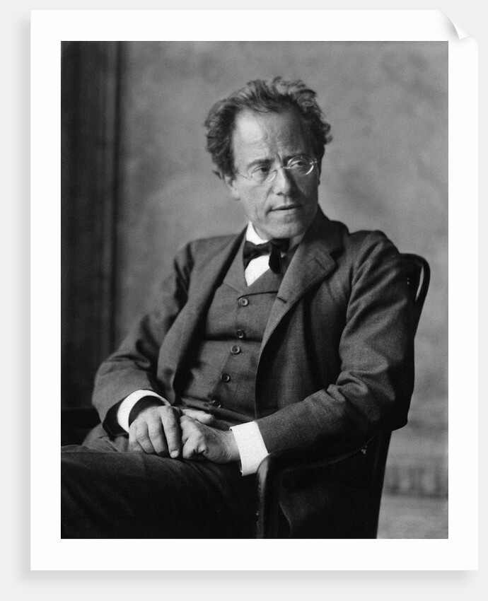 Portrait of Gustav Mahler, 1900s by Anonymous