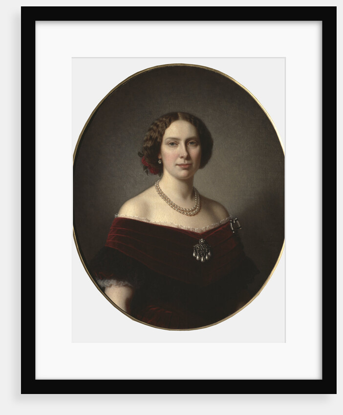 Portrait of Louise of the Netherlands, Queen of Sweden and Norway by Anonymous