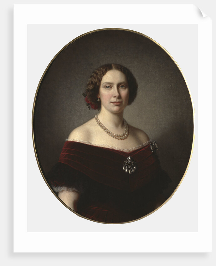Portrait of Louise of the Netherlands, Queen of Sweden and Norway by Anonymous