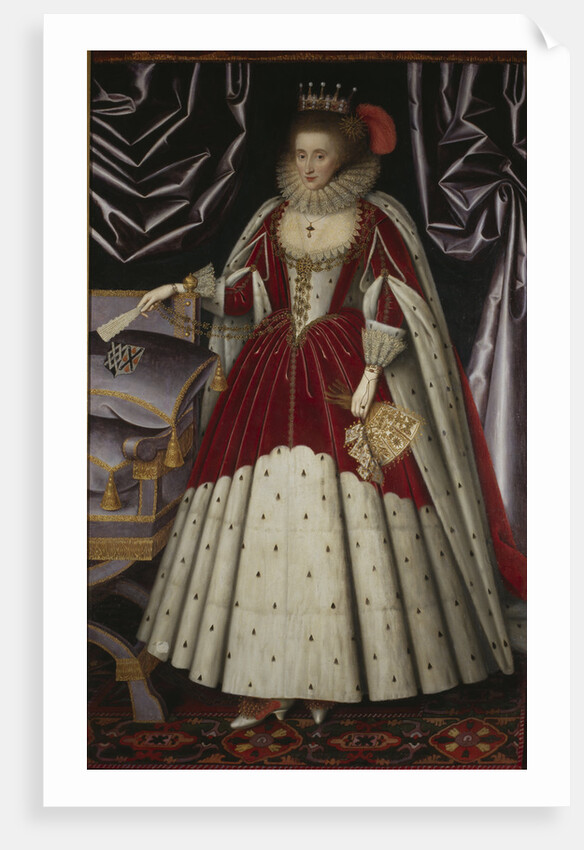 Portrait of Lucy Russell, Countess of Bedford, née Harington, 1600s by Anonymous