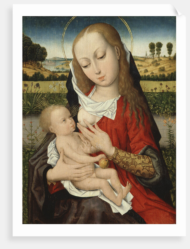The Virgin suckling the Child by Anonymous
