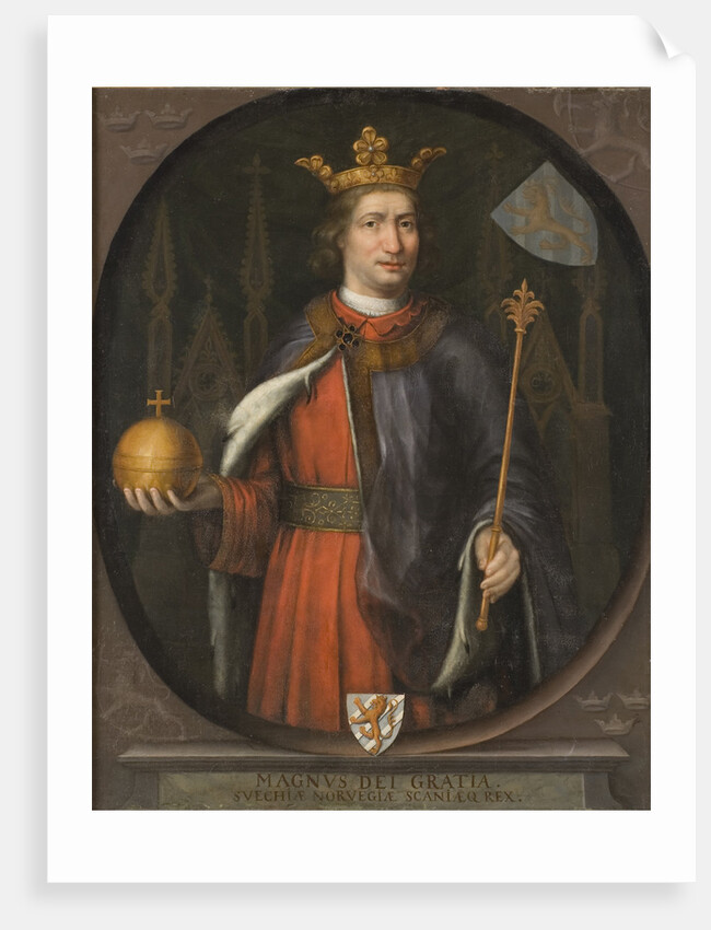 Portrait of Magnus Eriksson, King of Sweden and Norway by Anonymous