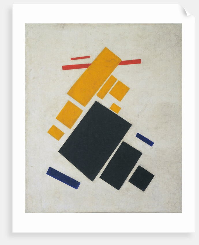 Suprematist Composition: Airplane Flying, 1915 by Anonymous