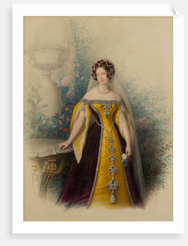 Grand Duchess Anna Pavlovna of Russia, Queen of the Netherlands, 1845 by Anonymous