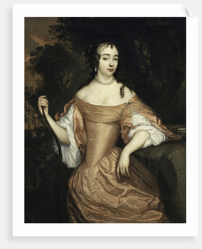 Portrait of Maria of Orange-Nassau, Countess of Simmern-Kaiserslautern, c. 1645 by Anonymous