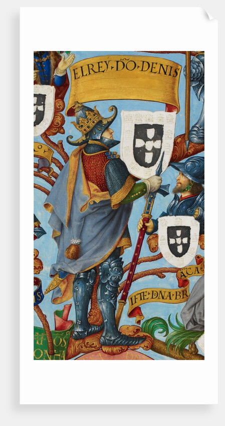 King Denis I of Portugal From Genealogia dos Reis de Portugal, ca 1530 by Anonymous