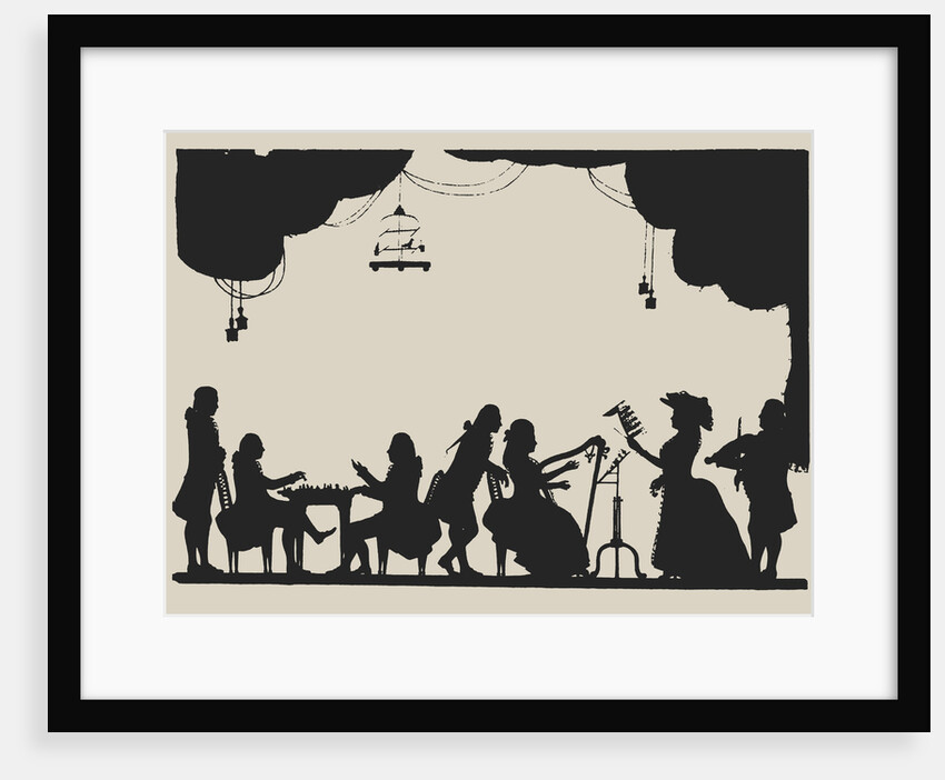 Concert at the court of Emperor Paul I in Saint Petersburg, c. 1785 by Anonymous