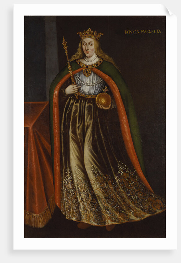 Portrait of Margaret I of Denmark by Anonymous