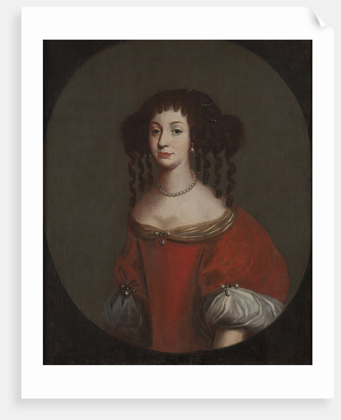 Portrait of princess Maria Amalia of Courland, Landgravine of Hesse-Kassel by Anonymous