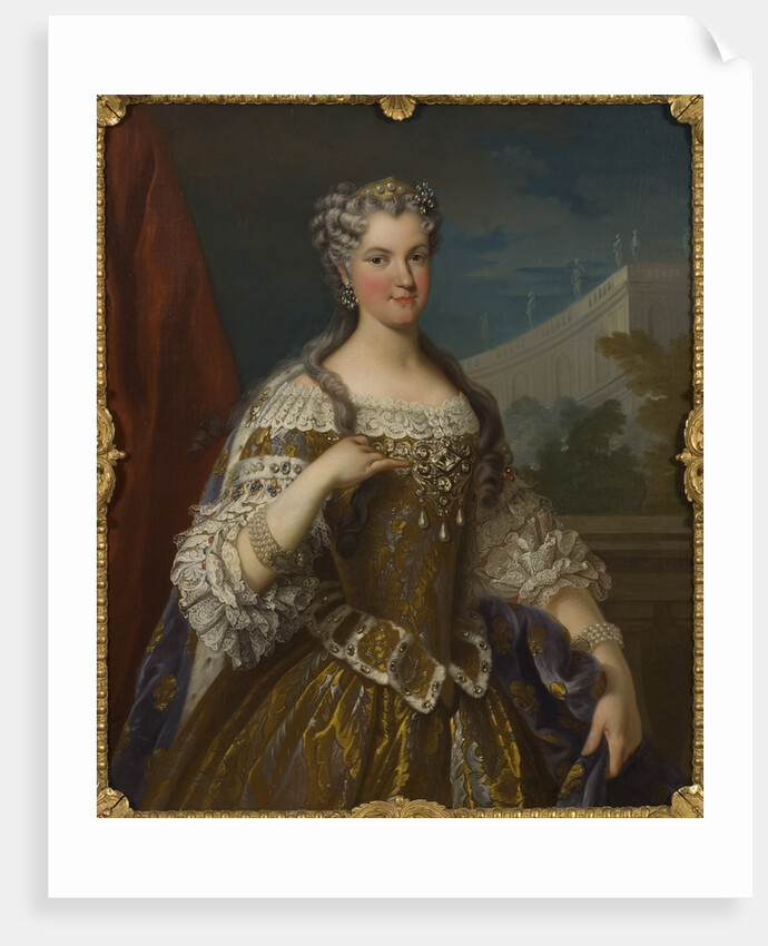 Portrait of Marie Leszczynska, Queen of France by Anonymous