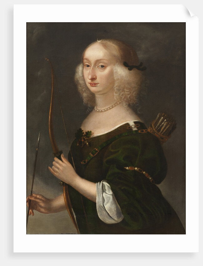 Portrait of Princess Maria Eleonora of Brandenburg, Queen of Sweden by Anonymous