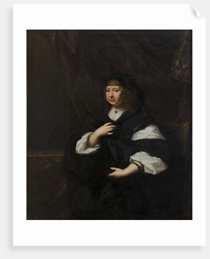 Portrait of Princess Marie Elisabeth of Saxony, Duchess of Holstein-Gottorp by Anonymous