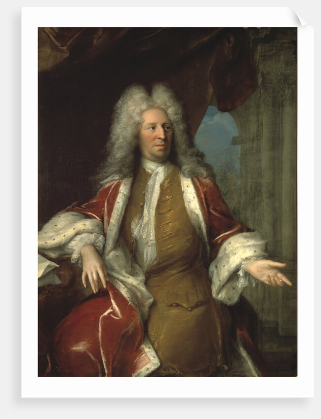 Count Nicodemus Tessin the Younger, 1723 by Anonymous