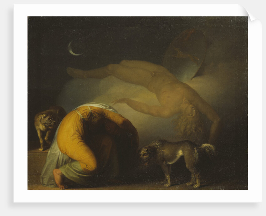 The Spirit of Culmin Appears to his Mother by Anonymous