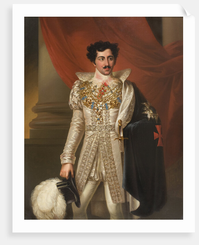 Portrait of Oscar I, King of Sweden and Norway by Anonymous