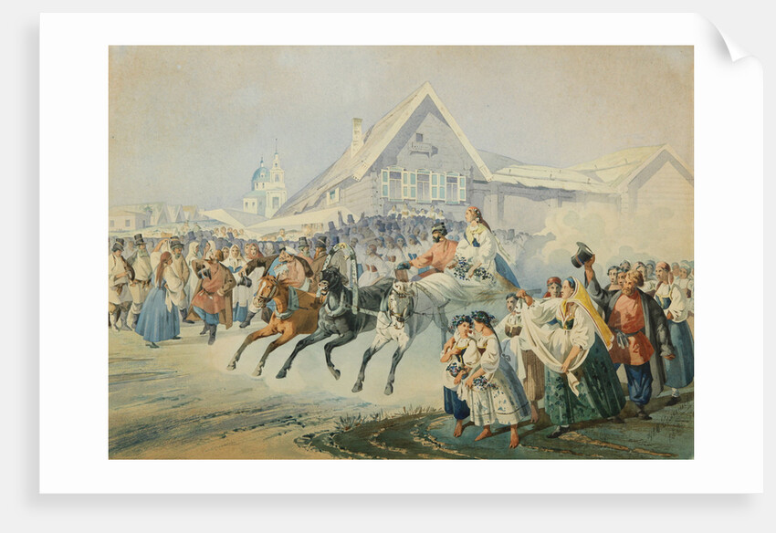 Wedding Scene by Anonymous