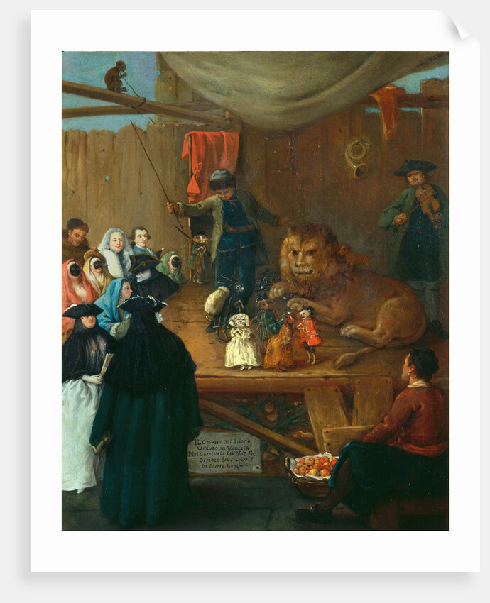 Lions House or the Venice Carnival, 1762 by Anonymous