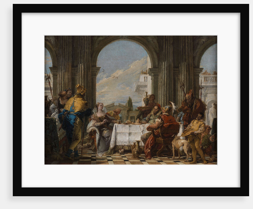 Cleopatras feast, ca 1742 by Anonymous