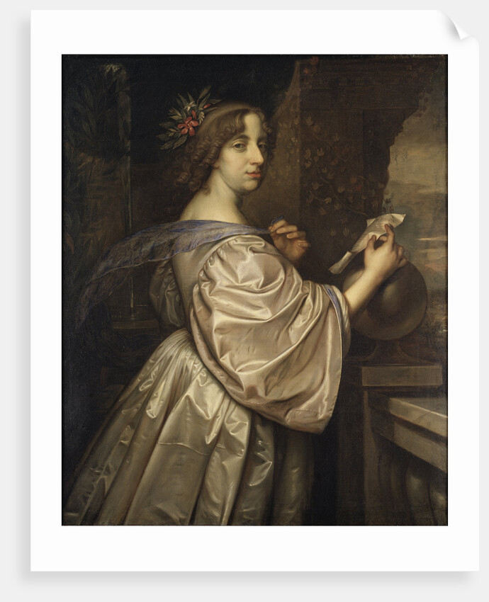 Portrait of Queen Christina of Sweden, 1650 by Anonymous
