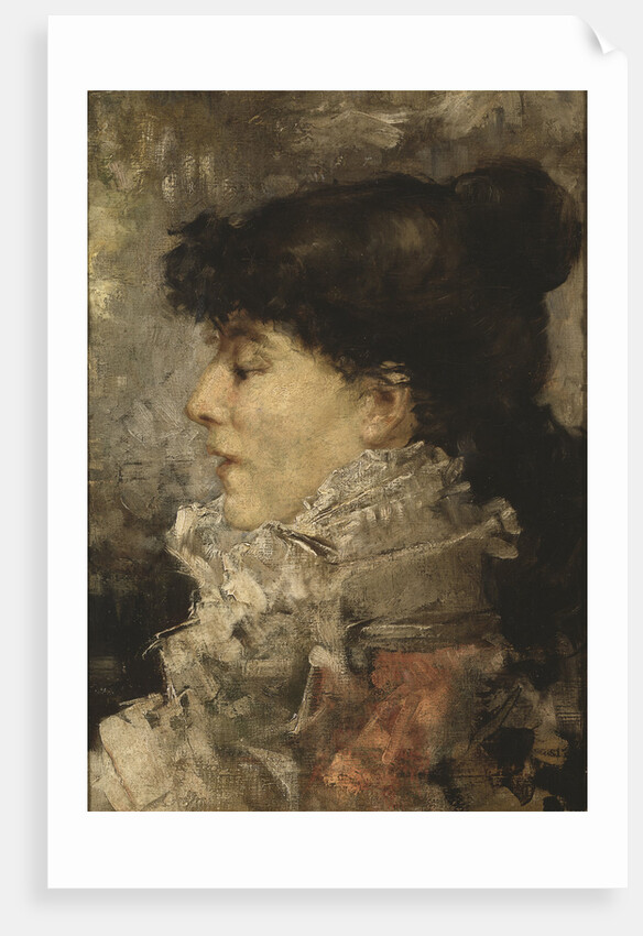 Portrait of Sarah Bernhardt, 1870s by Anonymous