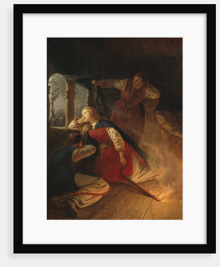 Hagbard and Signy, 1861 by Anonymous