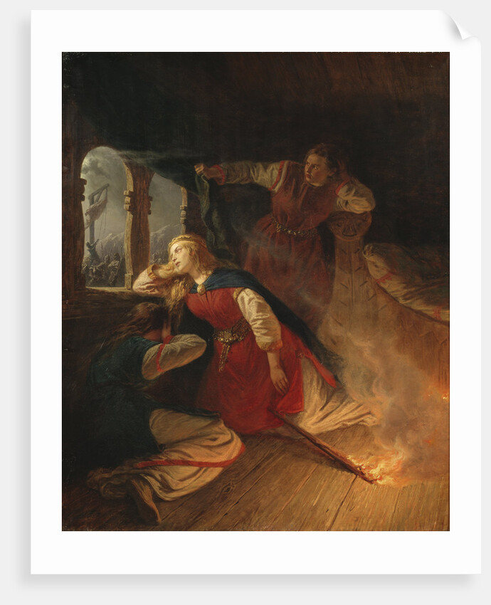 Hagbard and Signy, 1861 by Anonymous