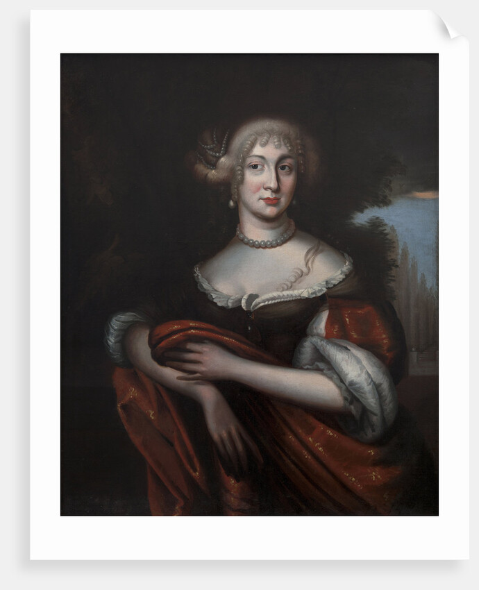 Portrait of Countess Sophie Amalie of Nassau-Siegen, Duchess of Courland by Anonymous