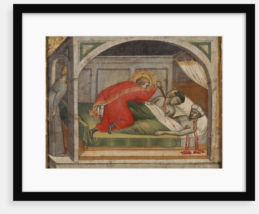 Saint Julian Having Killed His Parents by Anonymous