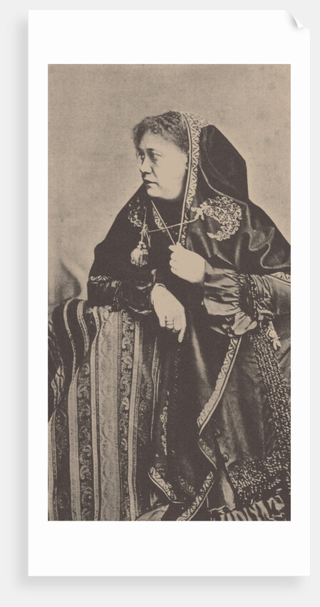 Helena Blavatsky, c. 1875 by Anonymous