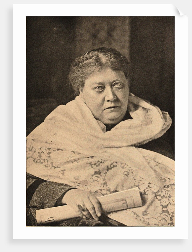 Helena Blavatsky, c. 1889 by Anonymous