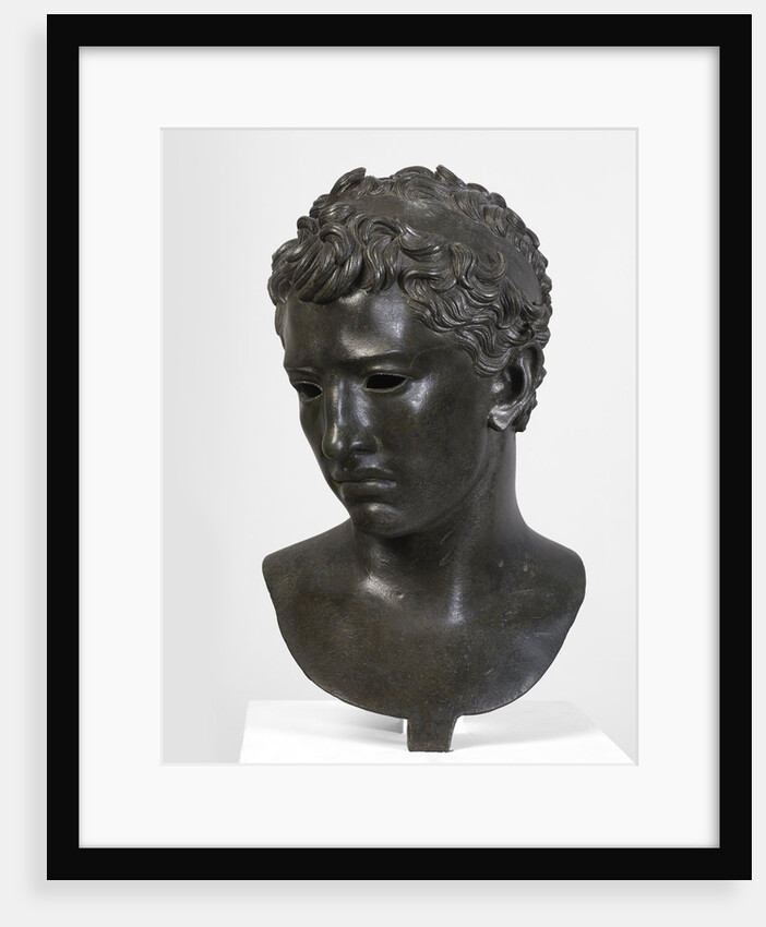 The head of Juba II, King of Numidia, from Volubilis, Morocco, 25 BC-23 CE by Anonymous