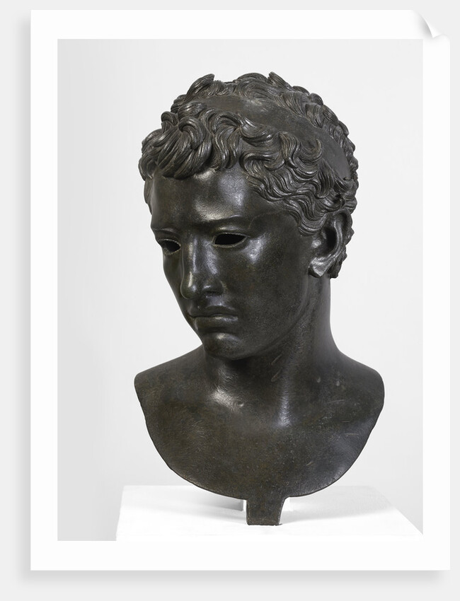 The head of Juba II, King of Numidia, from Volubilis, Morocco, 25 BC-23 CE by Anonymous