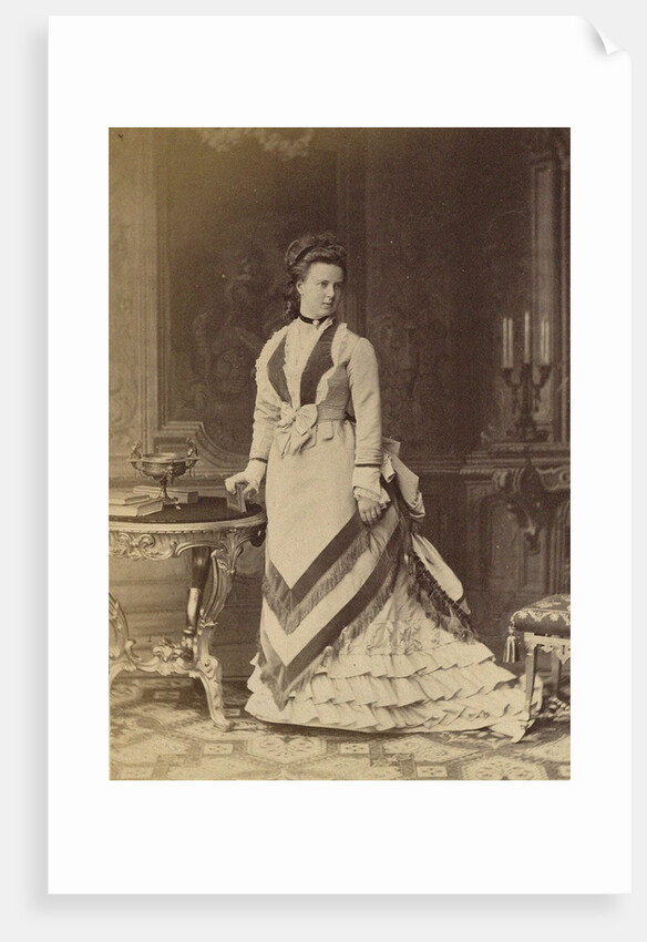 Portrait of Grand Duchess Maria Alexandrovna of Russia, Duchess of Saxe-Coburg and Gotha by Anonymous