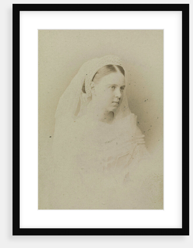 Portrait of Grand Duchess Maria Alexandrovna of Russia, Duchess of Saxe-Coburg and Gotha by Anonymous