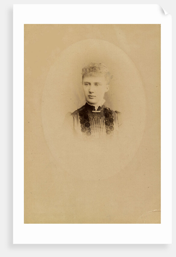 Portrait of Grand Duchess Elizaveta Mavrikievna of Russia, c. 1890 by Anonymous