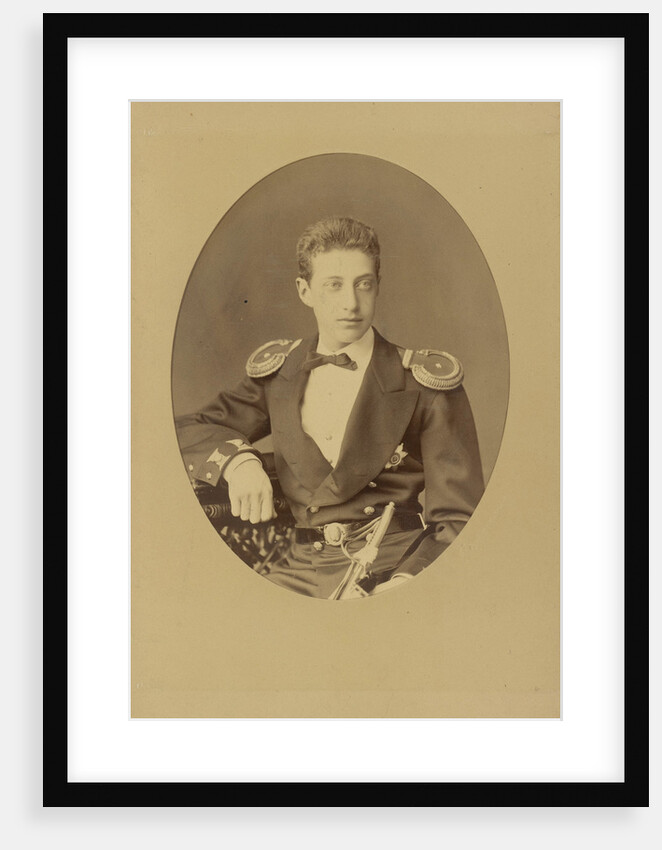 Portrait of Grand Duke Constantine Constantinovich of Russia, c. 1874 by Anonymous