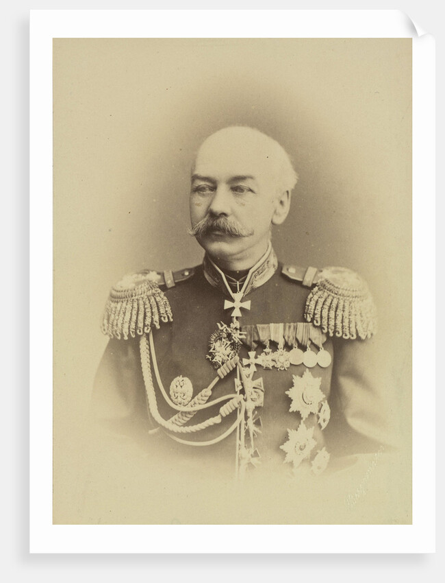 Portrait of General Konstantin Petrovich von Kaufman, c. 1874 by Anonymous