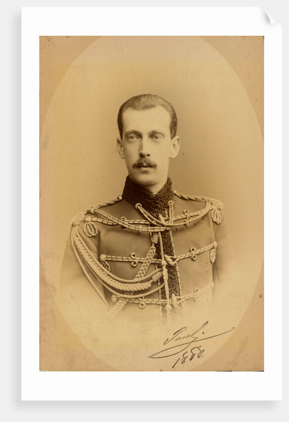 Portrait of Grand Duke Paul Alexandrovich of Russia, 1888 by Anonymous