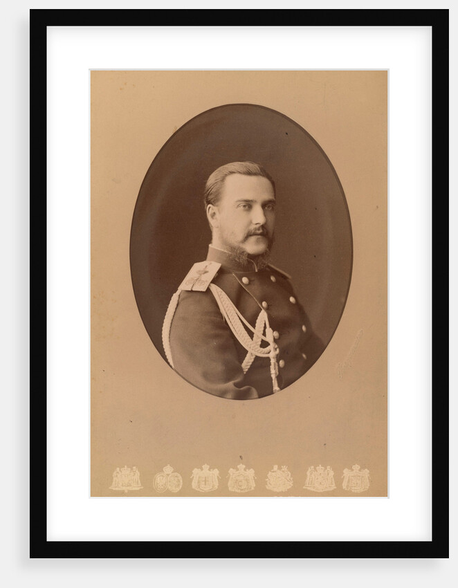 Portrait of George Maximilianovich, 6th Duke of Leuchtenberg, Prince Romanovsky, c. 1880 by Anonymous