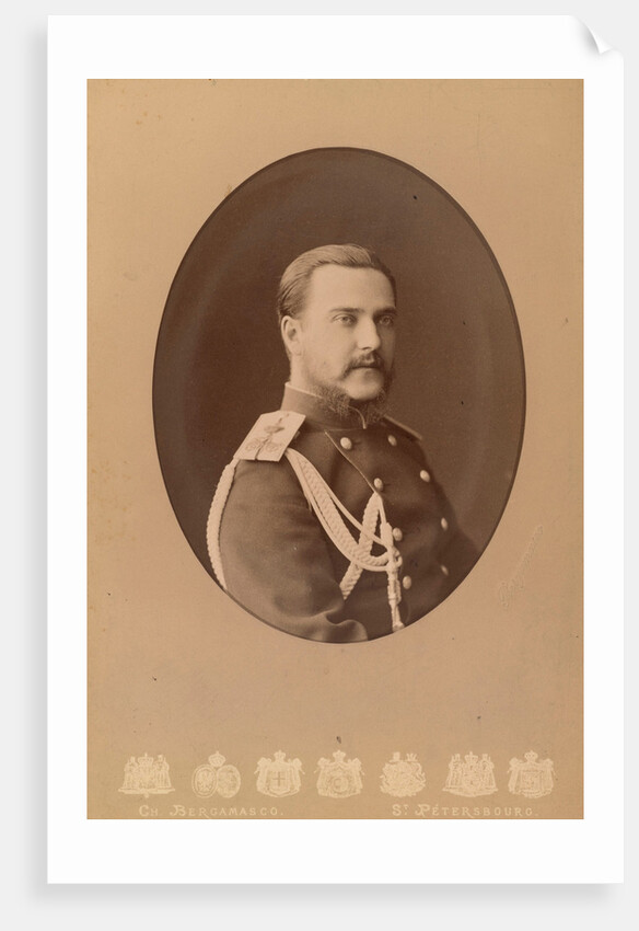 Portrait of George Maximilianovich, 6th Duke of Leuchtenberg, Prince Romanovsky, c. 1880 by Anonymous