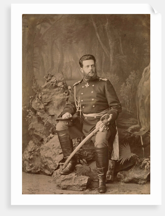 Portrait of Grand Duke Vladimir Alexandrovich of Russia, ca 1878 by Anonymous