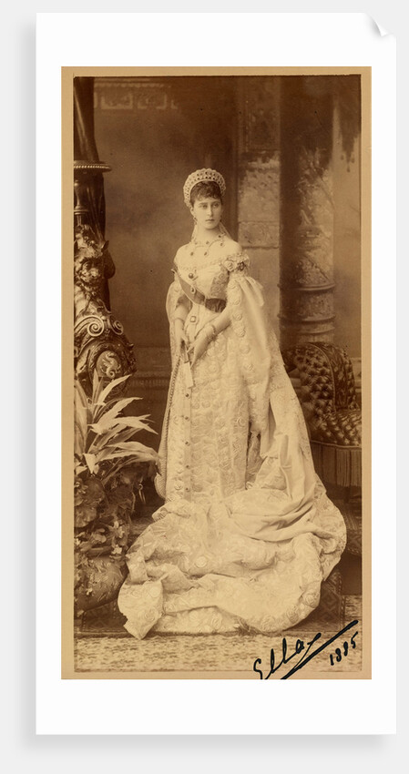 Portrait of Grand Duchess Elizaveta Fyodorovna, Princess Elizabeth of Hesse and by Rhine by Anonymous