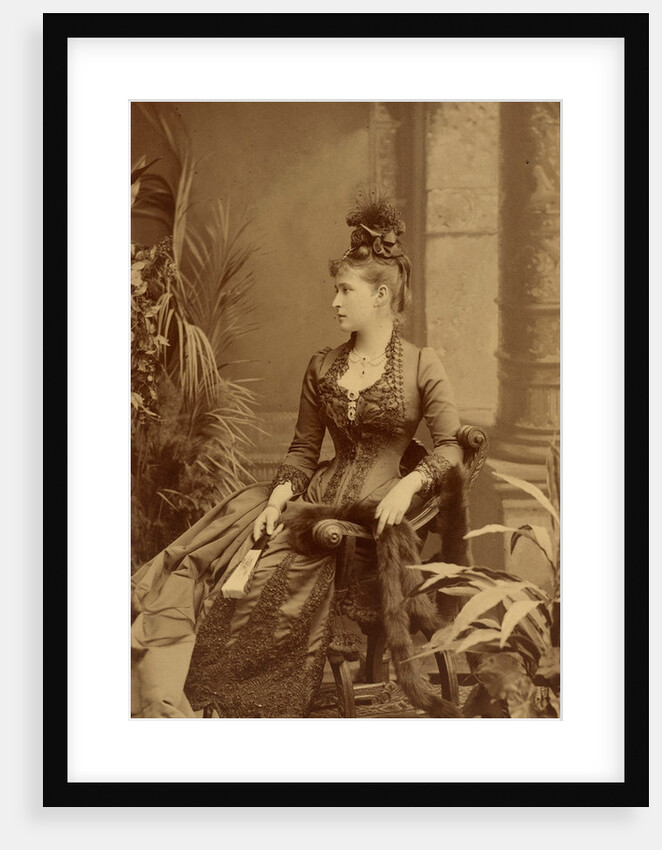 Portrait of Grand Duchess Elizaveta Fyodorovna, Princess Elizabeth of Hesse and by Rhine by Anonymous