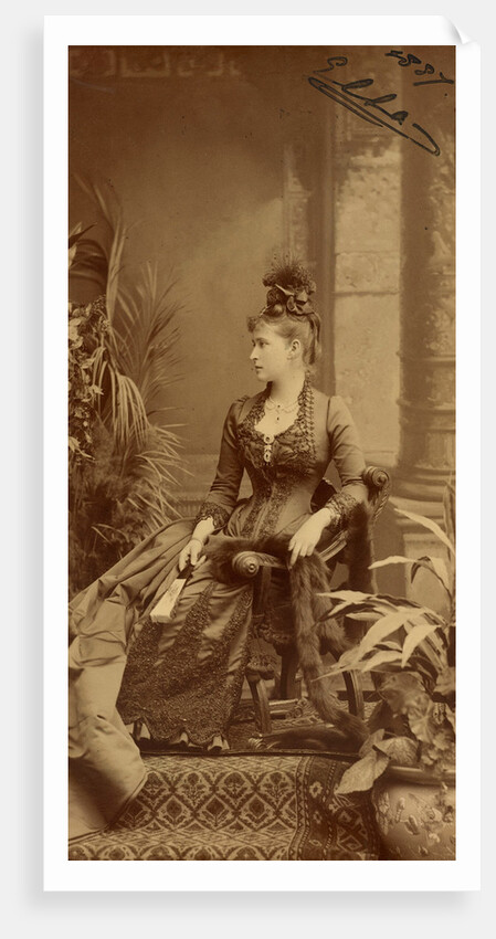 Portrait of Grand Duchess Elizaveta Fyodorovna, Princess Elizabeth of Hesse and by Rhine by Anonymous