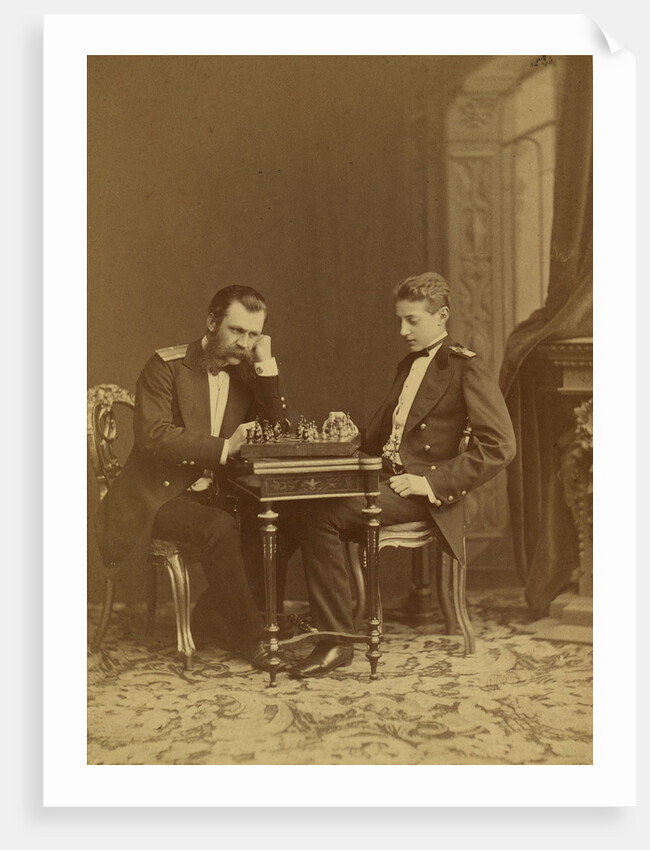 Grand Duke Konstantin Nikolaevich of Russia and Grand Duke Constantine Constantinovich o by Anonymous