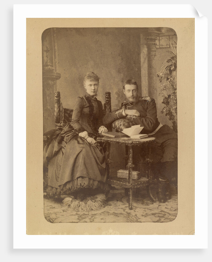 Grand Duke Constantine Constantinovich of Russia and Grand Duchess Elizaveta Mavrikievna by Anonymous