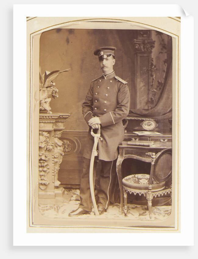 Portrait of George I, King of the Hellenes, 1877 by Anonymous