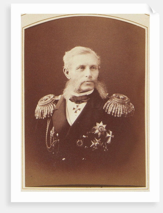 Portrait of the Admiral Grigory Ivanovich Butakov, 1877 by Anonymous